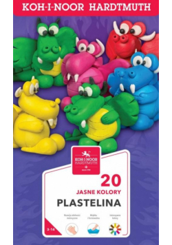 Plastelina 20 kolorów