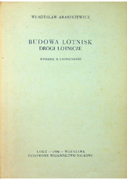 Budowa lotnisk Drogi lotnicze