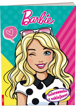 Barbie Kolorowanka z naklejkami