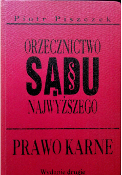 Orzecznictwo Sądu Najwyższego