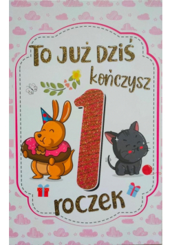 Karnet Roczek dziewczynka 2K - 066