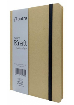 Notes A5 Kropki Kraft ANTRA