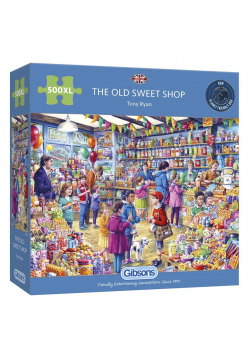 Puzzle 500 XL Sklep ze słodyczami G3