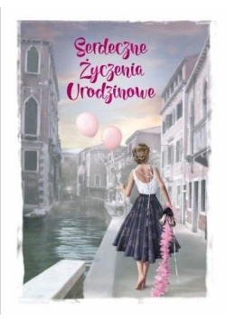 Kartka okolicznościowa Urodziny duża TDF21