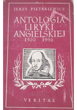 Antologia liryki angielskiej 1300 1956