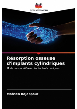 Résorption osseuse d'implants cylindriques