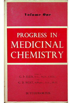 Progress in medicinal chemistry volume 1