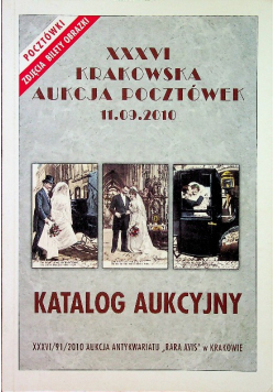 XXXVI Krakowska Aukcja Pocztówek Katalog aukcyjny