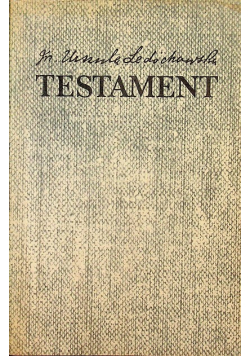 Ledóchowska Testament