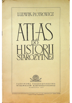 Atlas do Historii Starożytnej