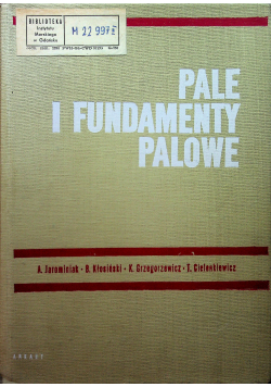 Pale i fundamenty palowe