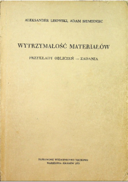 Wytrzymałość materiałów