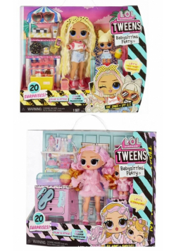 LOL Surprise Tweens + Tots Baby Sitters (2szt)