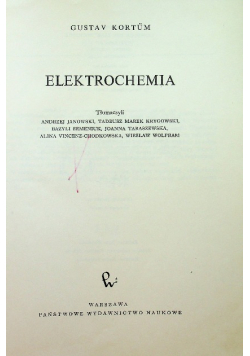 Elektrochemia