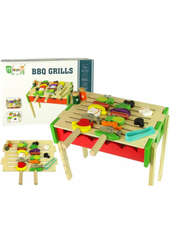 Drewniany grill akcesoria