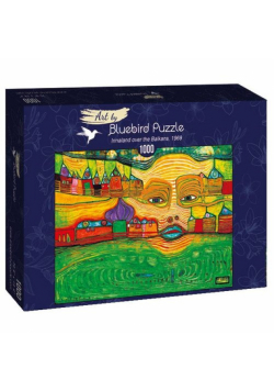 Wschód słońca nad Bałkanami HunderTwasser
