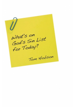 What's On God's Sin List for Today?