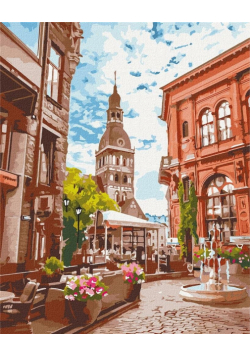 Malowanie po numerach-Niezapomniane wakacje 40x50