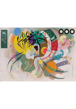 Puzzle 1500 Żółty, czerwony, niebieski