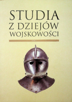 Studia z dziejów wojskowości Tom V
