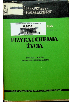 Fizyka i chemia życia
