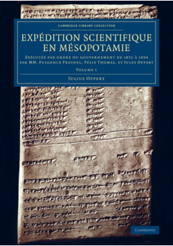 Expédition scientifique en Mésopotamie - Volume             1