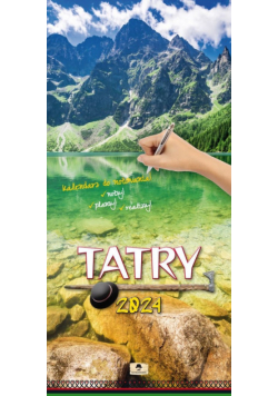 Kalendarz 2024 paskowy szeroki Tatry
