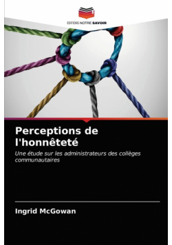 Perceptions de l'honnêteté