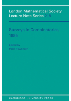 Surveys in Combinatorics, 1995