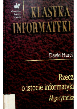 Rzecz o istocie informatyki Algorytmika