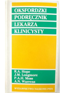 Oksfordzki podręcznik lekarza klinicysty