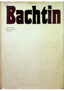 Bachtin Dialog Język Literatura