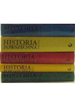 Historia powszechna 5 Tomów
