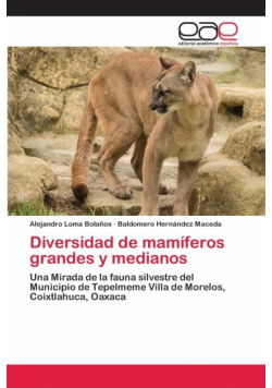 Diversidad de mamíferos grandes y medianos