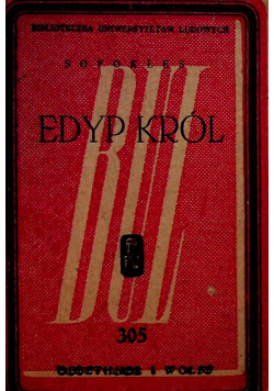 Król Edyp 1924 r.