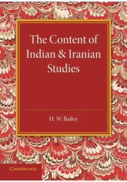 The Content of Indian and Iranian Studies