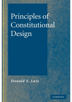 Principles of Constitutional Design