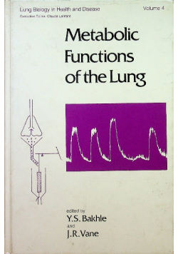 Metabolic functions of the lung