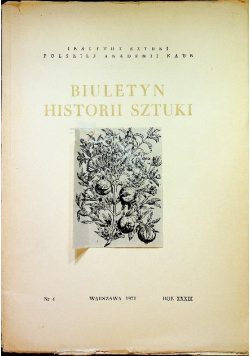 Biuletyn Historii Sztuki Nr 4