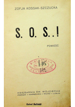S. O. S. ok 1931 r