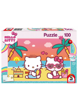 Puzzle 100 Hello Kitty Zabawa na plaży G3