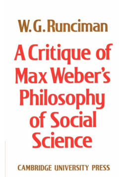 A Critique of Max Weber's Philosophy of Social Science