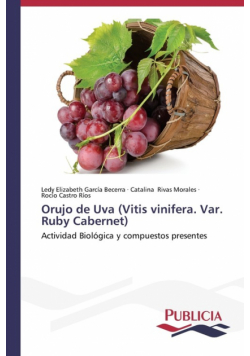 Orujo de Uva (Vitis vinifera. Var. Ruby Cabernet)