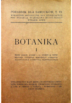 Botanika I 1926 r.