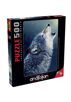 Puzzle 500 Wycie wilka