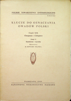 Klucze do oznaczania owadów Polski Część XIX zeszyt 8