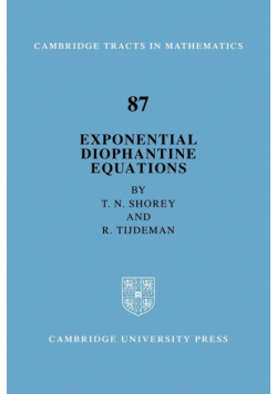 Exponential Diophantine Equations