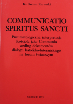 Communicatio spiritus sancti