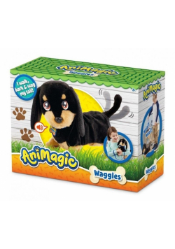 Maskotka interaktywna piesek AniMagic Waggles