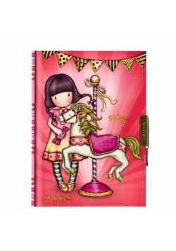 Zamykany Notes Gorjuss Fairground Carousel